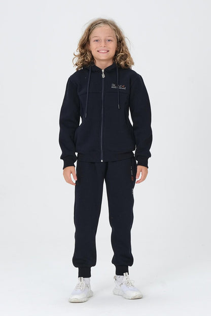 Boy's Hooded Tracksuit Set