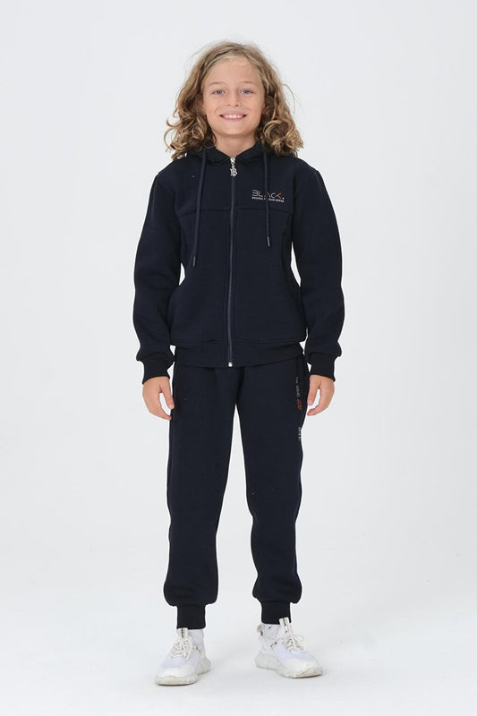 Boy's Hooded Tracksuit Set