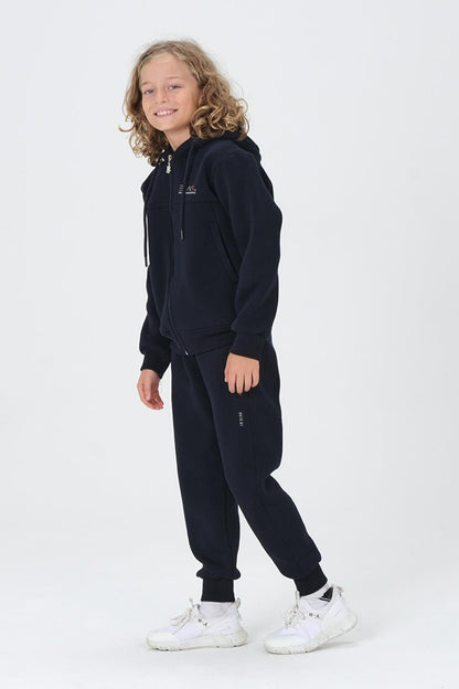 Boy's Hooded Tracksuit Set