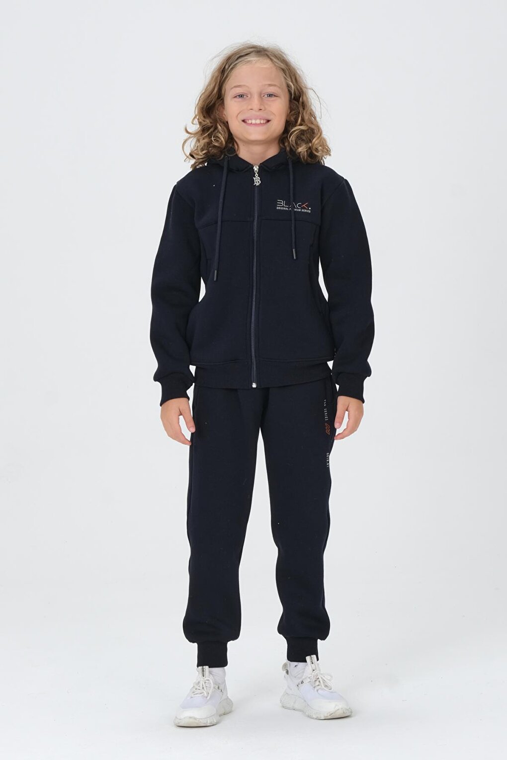 Boy's Hooded Tracksuit Set