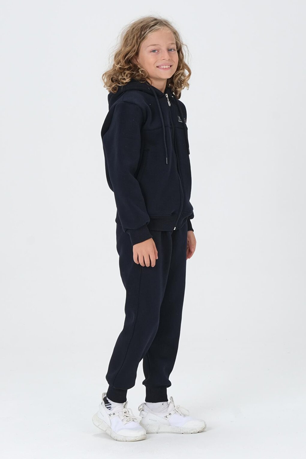 Boy's Hooded Tracksuit Set