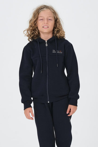 Boy's Hooded Tracksuit Set