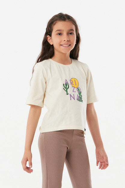 Arizona Embroidered Girls' T-Shirt