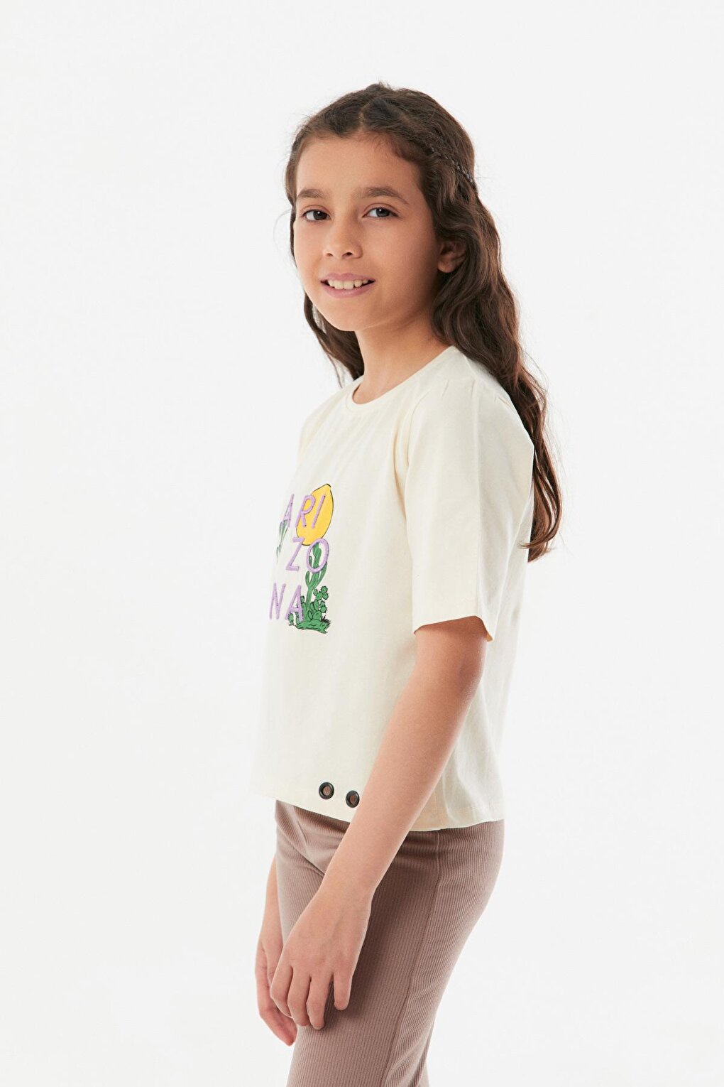 Arizona Embroidered Girls' T-Shirt