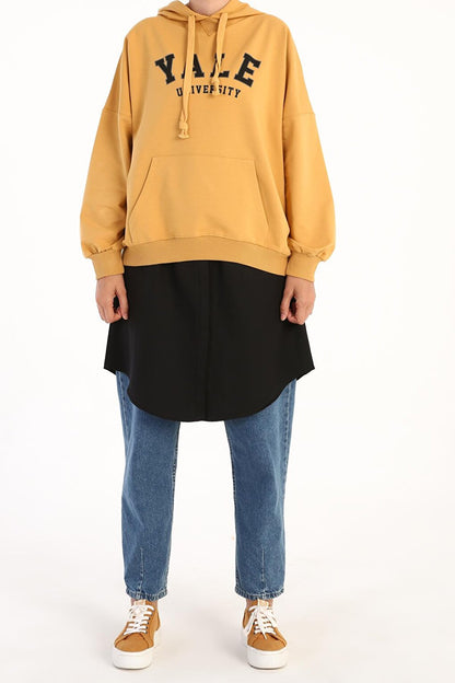 Black Underwear Cotton Shirt Skirt