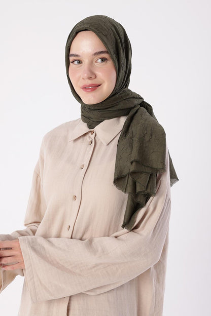 Khaki Bamboo Krash Shawl