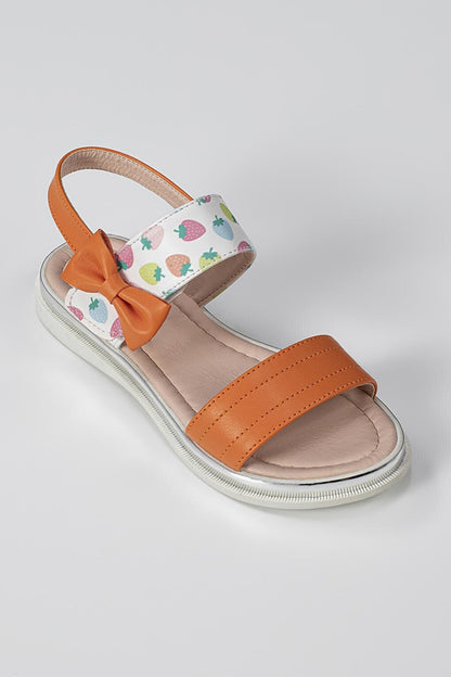 Strawberry Orange Girls Sandals