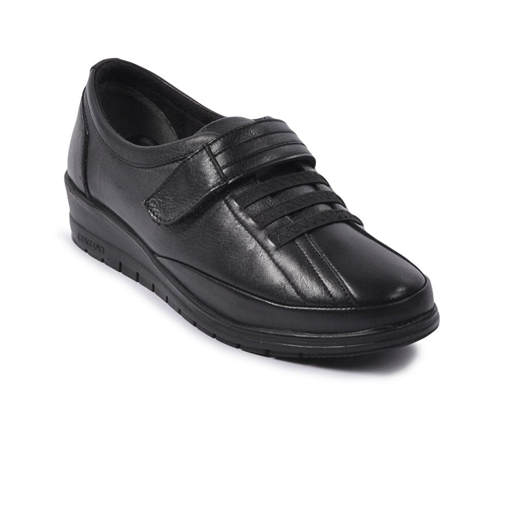 7679 Black Women's Genuine Leather Classic Shoes