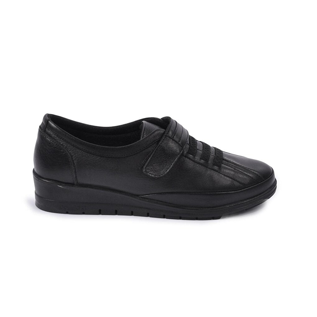 7679 Black Women's Genuine Leather Classic Shoes