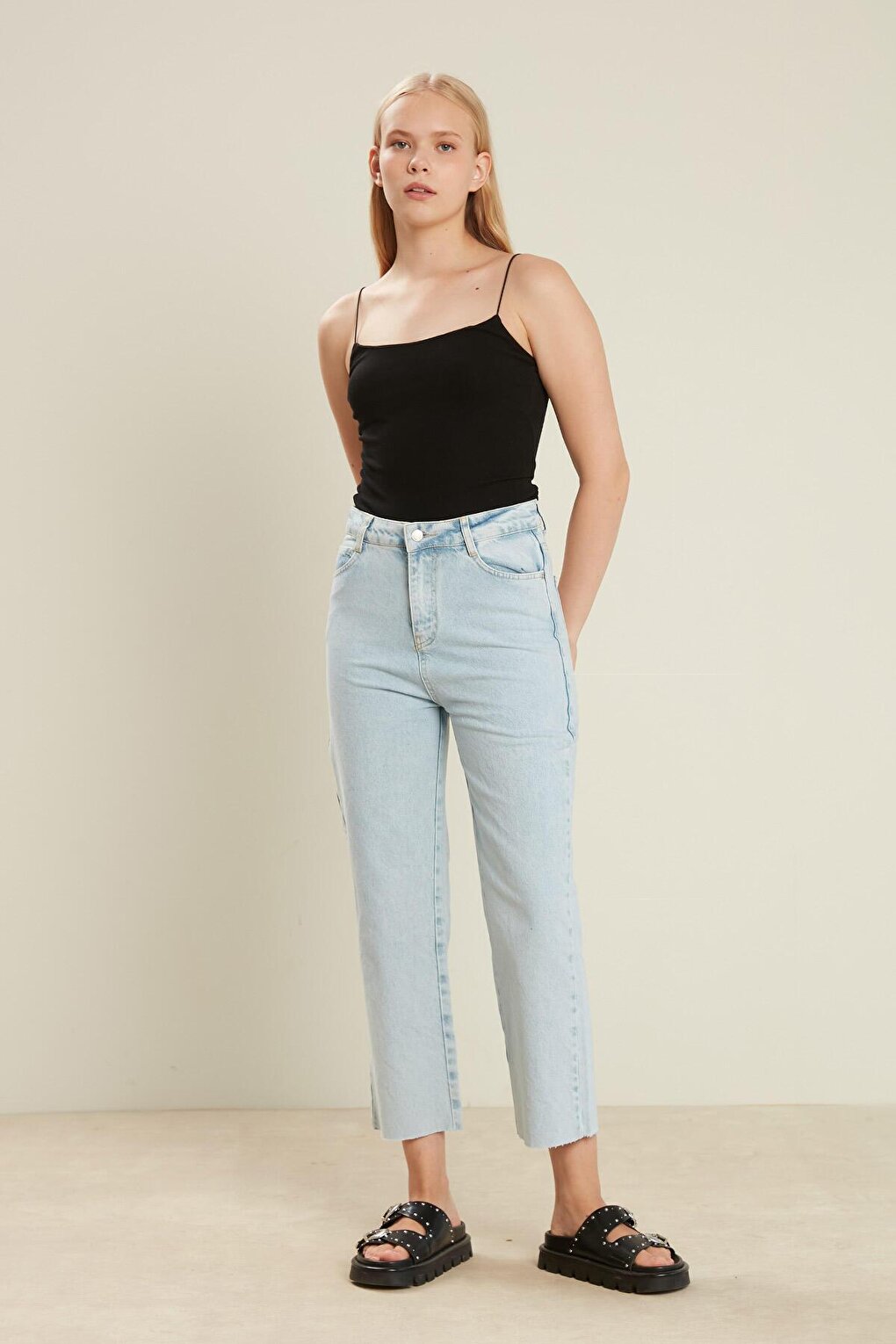 1965 Straight Denim Trousers Ice Blue