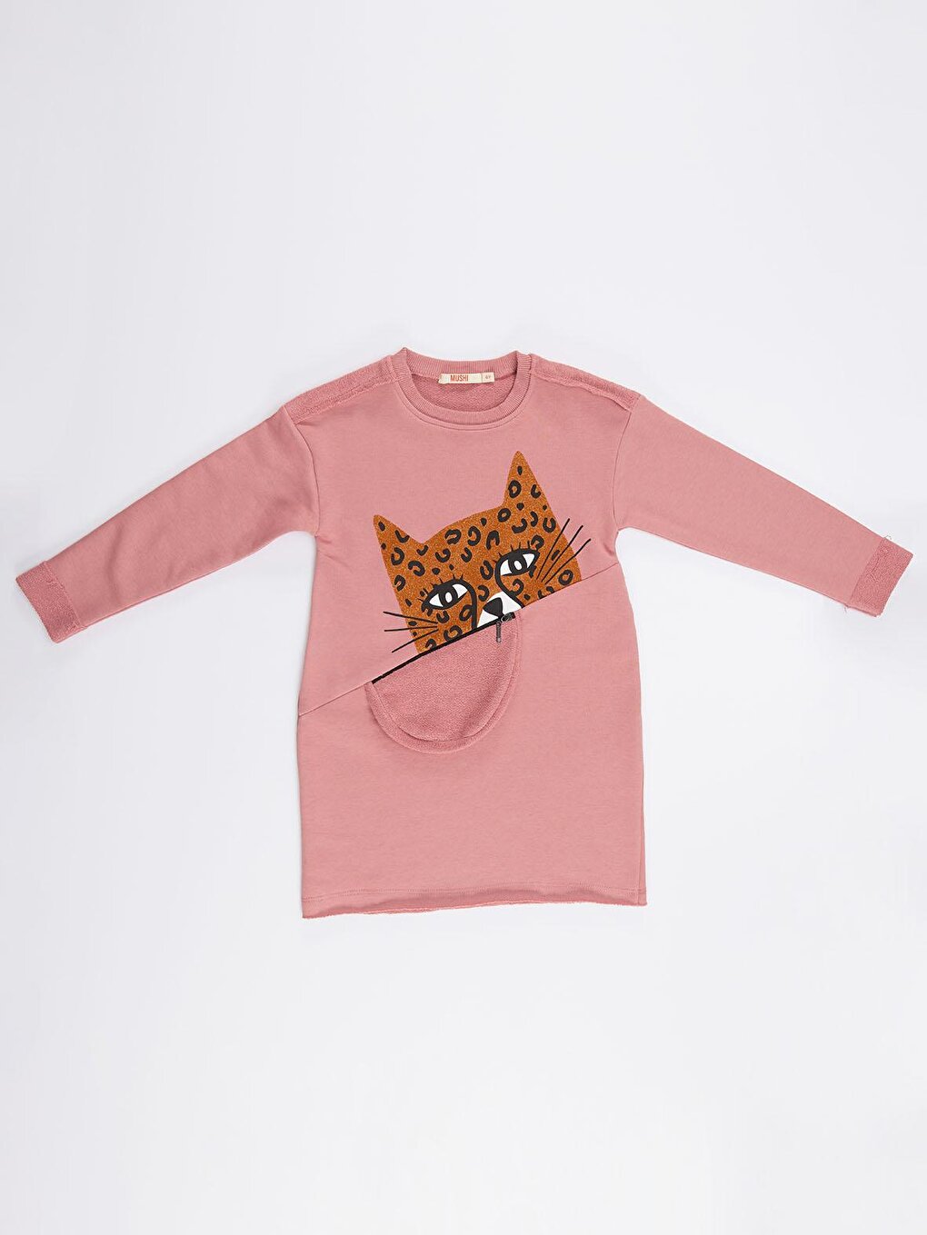 Leopard Pocket Girls Dress