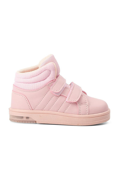 Powder Velcro Children's Ankle Sneaker Pepe Long-B