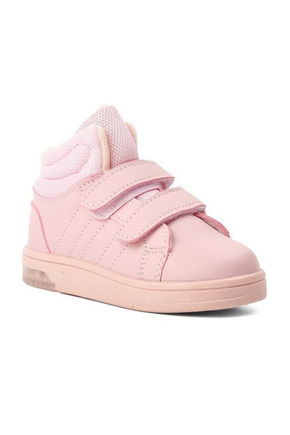 Powder Velcro Children's Ankle Sneaker Pepe Long-B