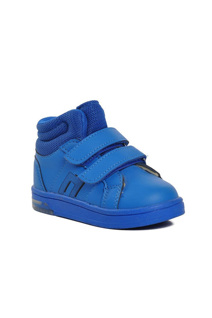 Saks Velcro Boy's Ankle Length Sneaker Pepe Long-B