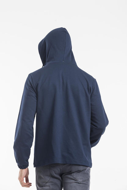 Men's Hooded Half Zipper Thin Sweatshirt SPR 20K52