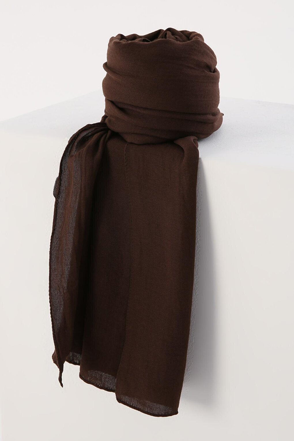 Bitter Brown Cotton Scarf Shawl