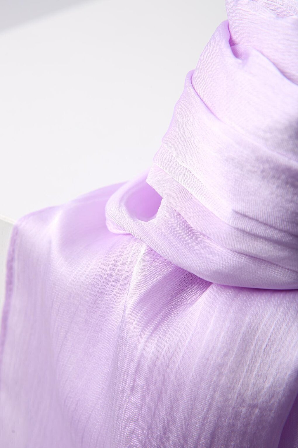 Lilac Plain Janjan Shawl