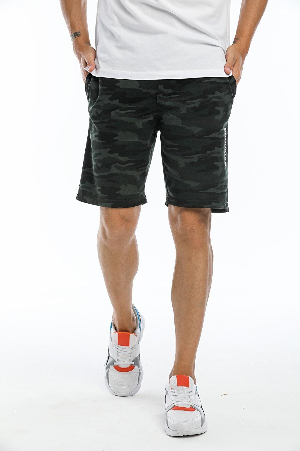 Men's Regular Fit Brooklyn Printed Shorts SPR 208