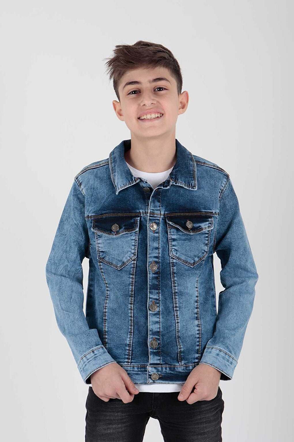 Boy's Jean Jacket Casual Fashionable Ak22152023