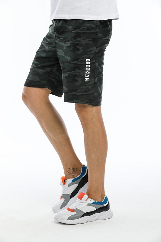 Men's Regular Fit Brooklyn Printed Shorts SPR 208