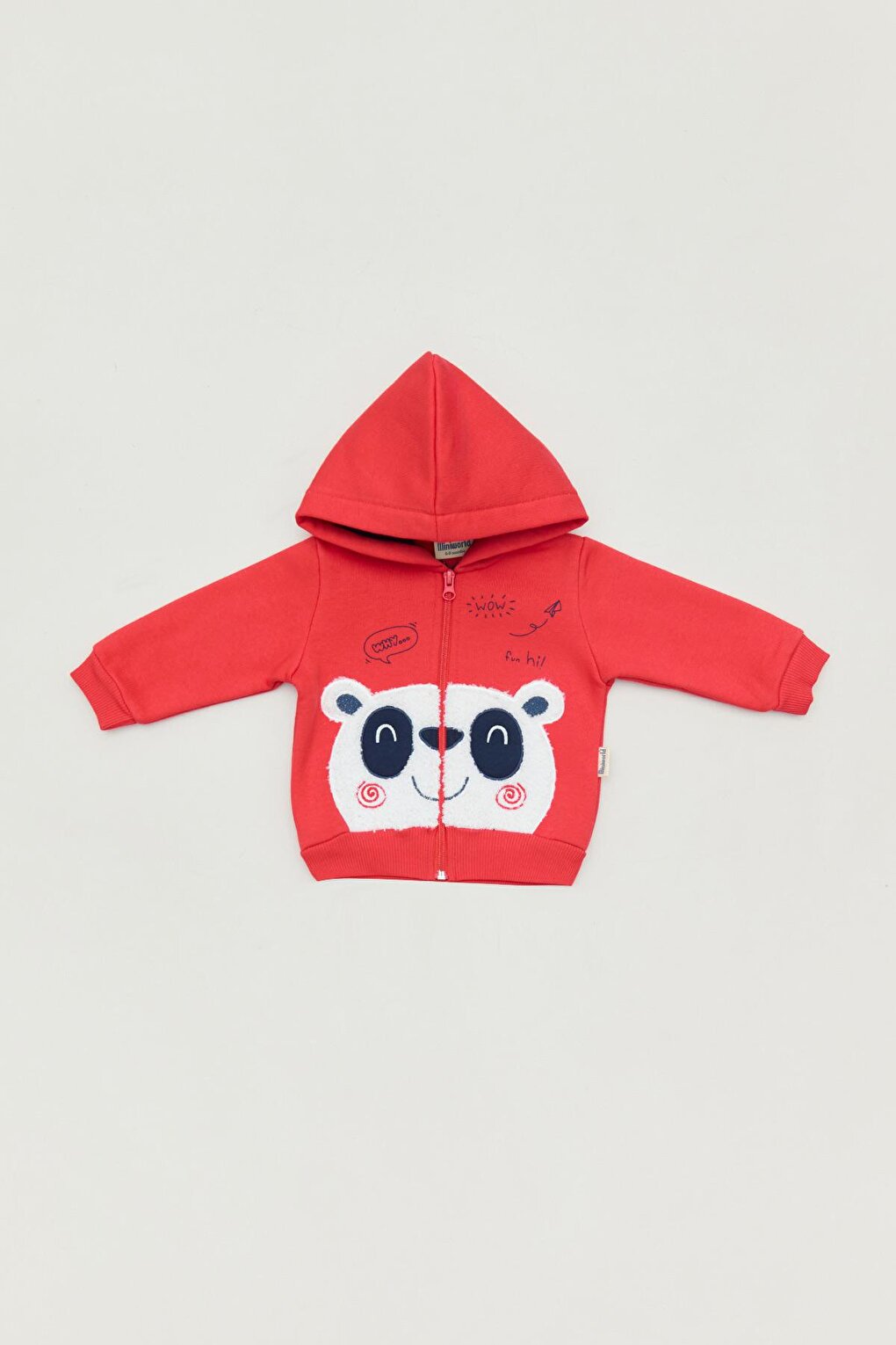 Embroidered Hooded Boy's Sweatshirt