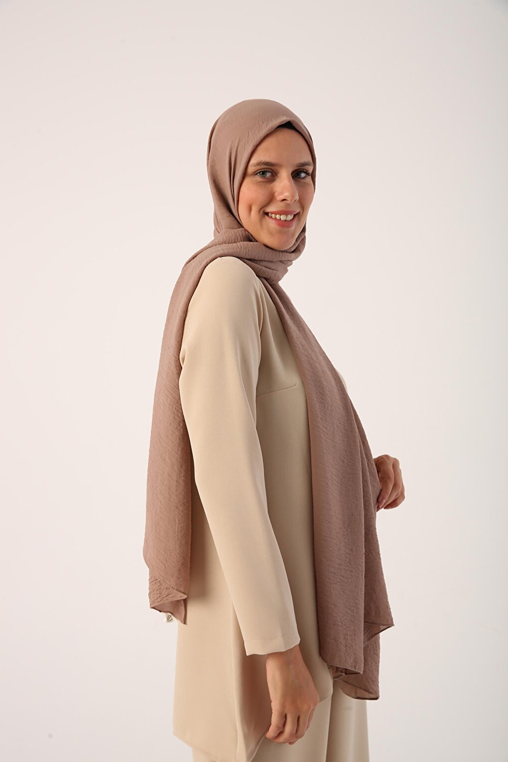 Mink-Beige Jazz Shawl