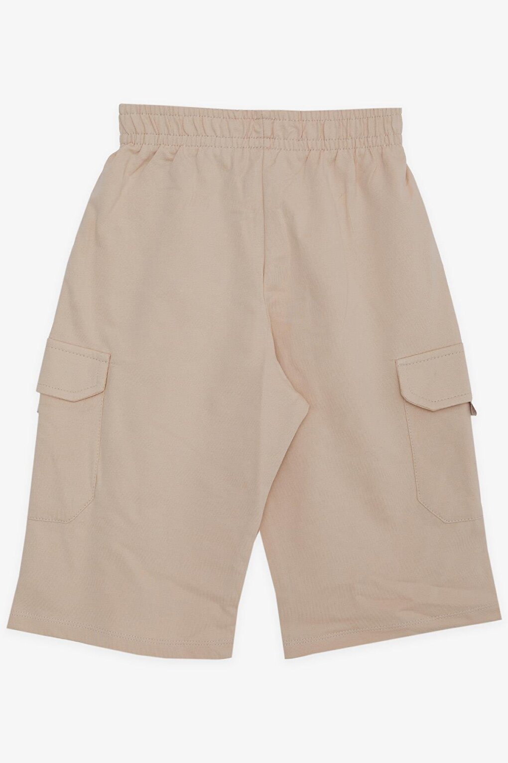 Boy's Capri Cargo Pocket with Lace Accessory Beige (8-12 Years)