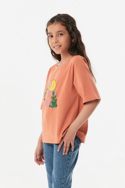 Arizona Embroidered Girls' T-Shirt