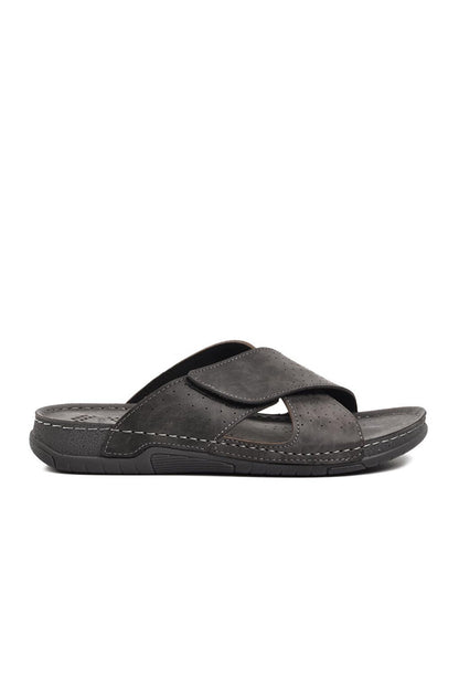 64.004 Gray Men's Slippers