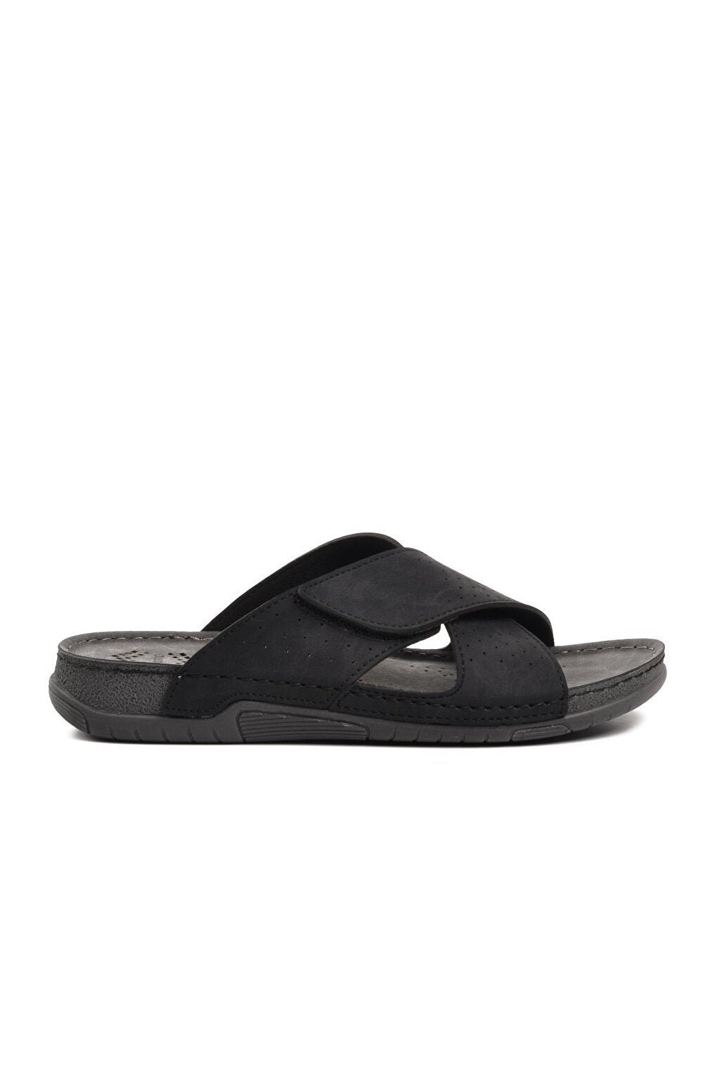 64.004 Black Men's Slippers