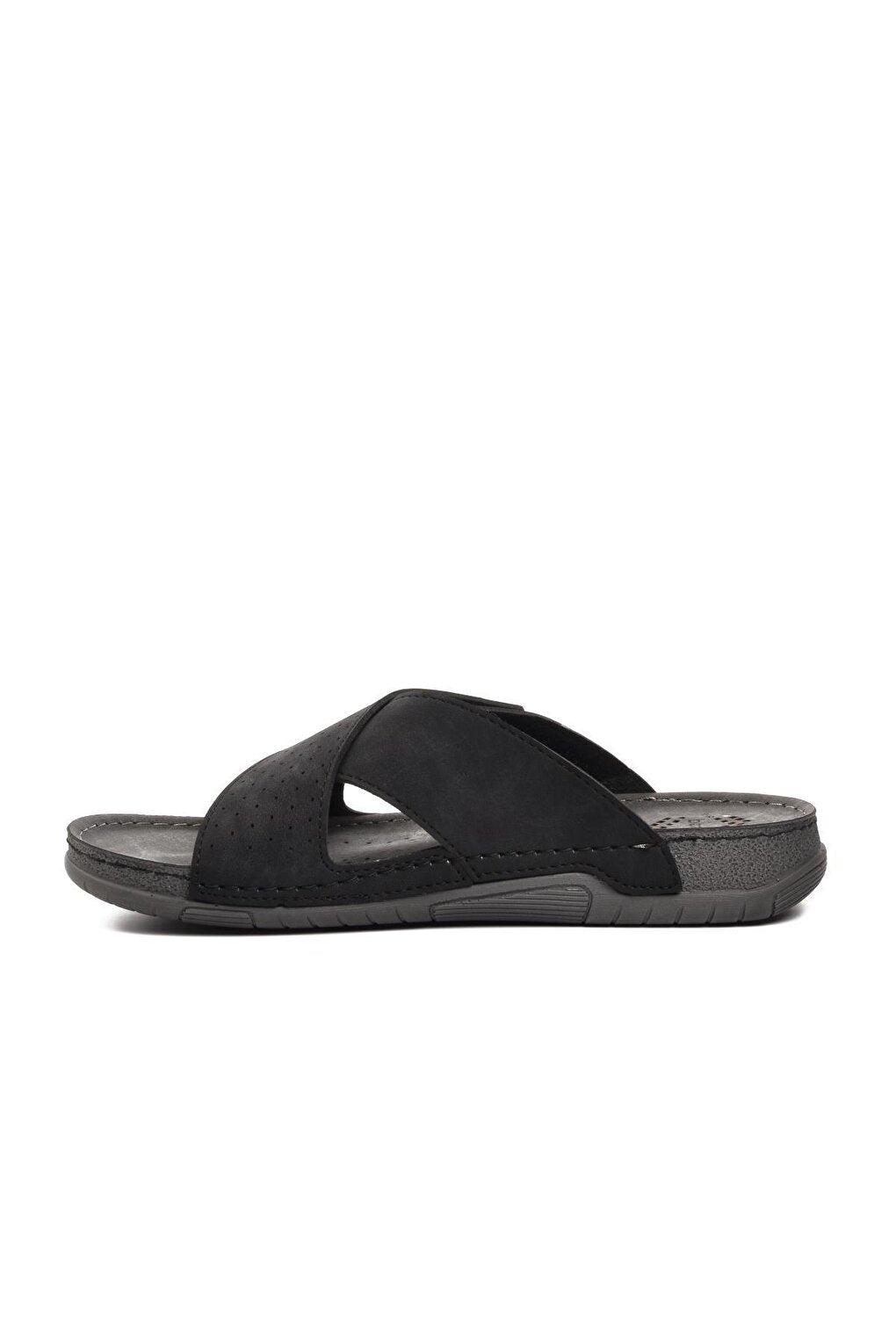 64.004 Black Men's Slippers