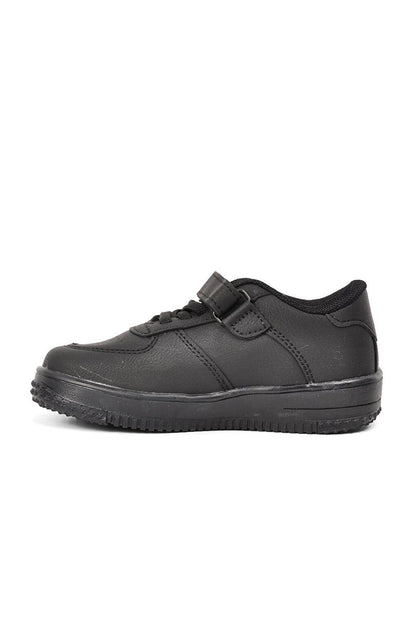 Black Velcro Boy Sneaker Beijing Short-P