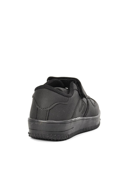 Black Velcro Boy Sneaker Beijing Short-P