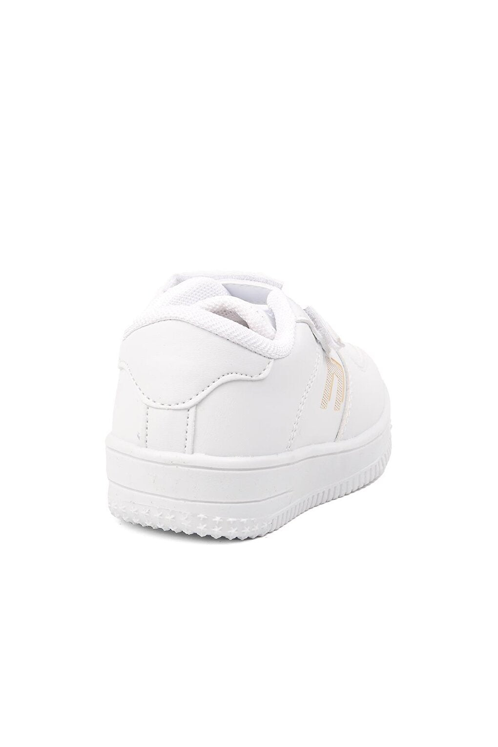 Boy's White Velcro Sneaker Beijing Short-P