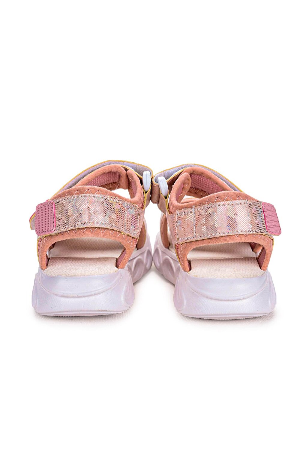 133 Hologram Lighted Girls Velcro Sandal Shoes