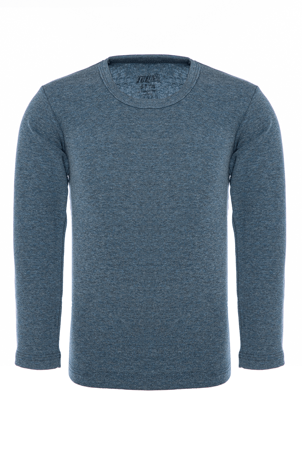 Boy's Long Sleeve Thermal Underwear Indigo Melange 6390