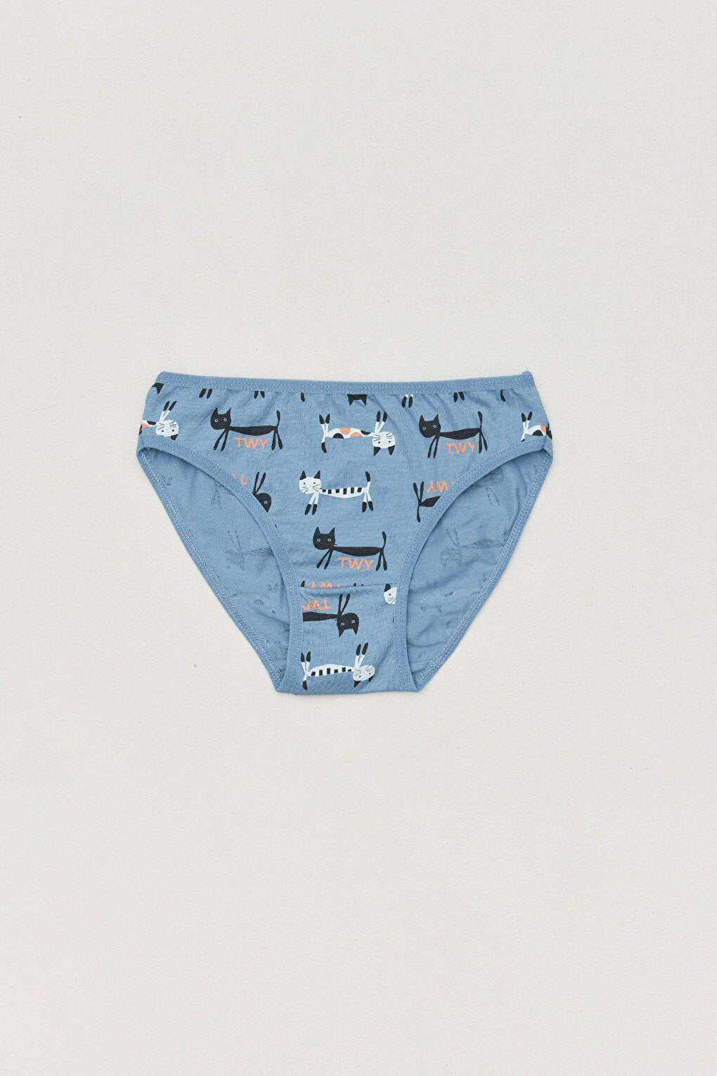 Cat Printed 7 Pack Girl's Panties