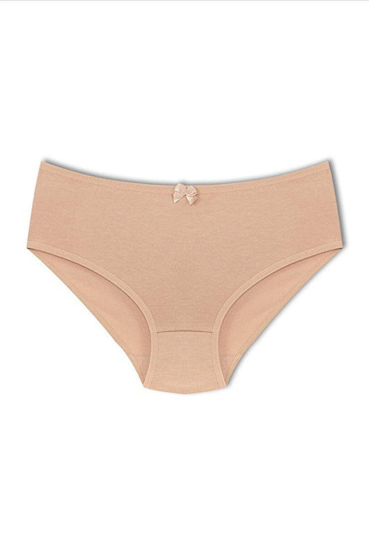 Cotton High Waist Plus Size Basic Women's Panties