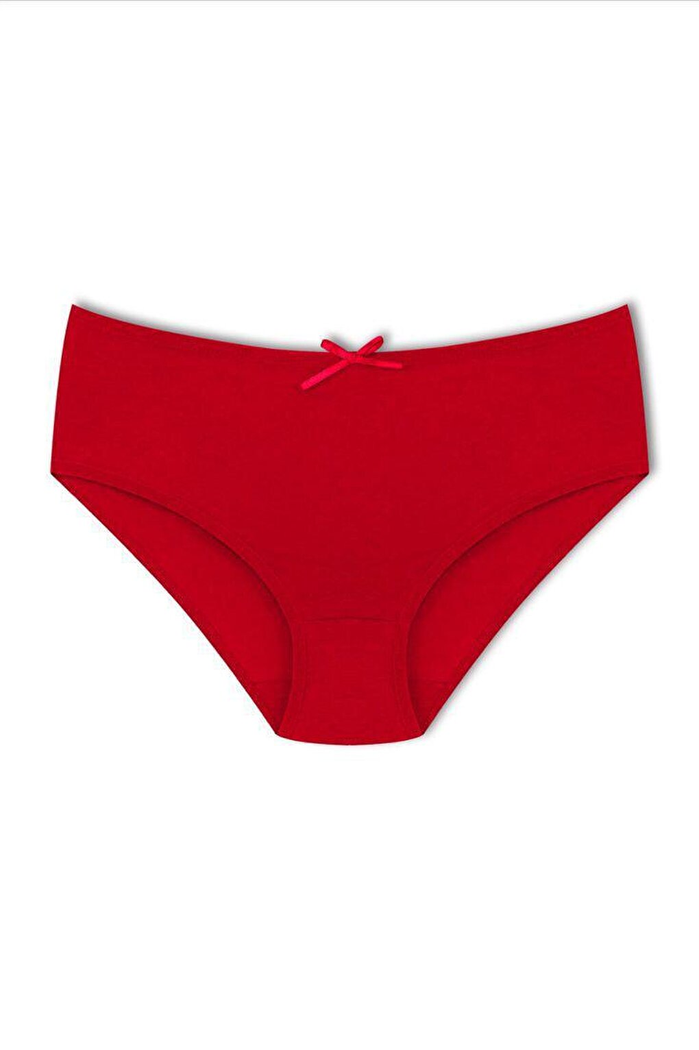 Cotton High Waist Plus Size Basic Women's Panties