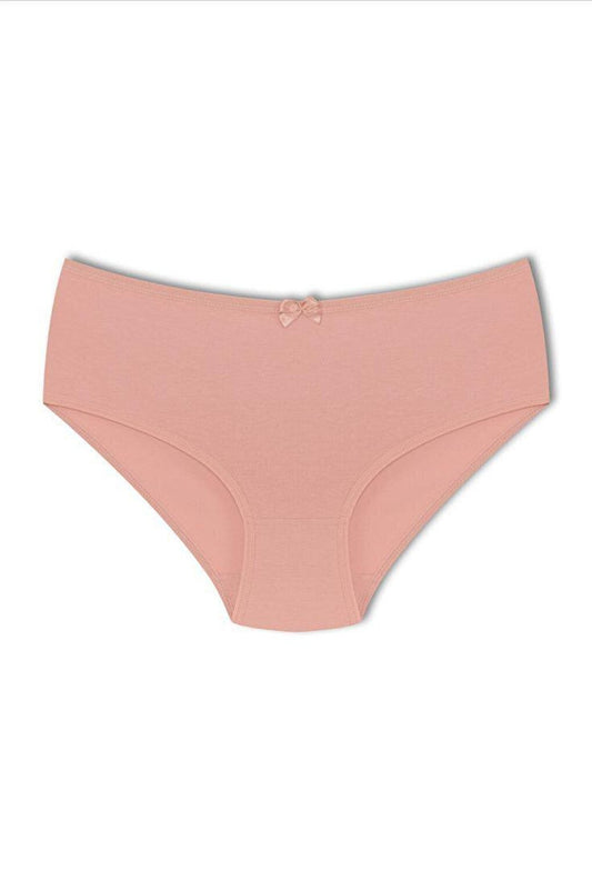 Cotton High Waist Plus Size Basic Women's Panties