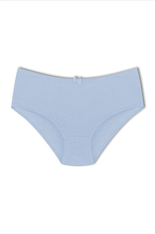 Cotton High Waist Plus Size Basic Women's Panties