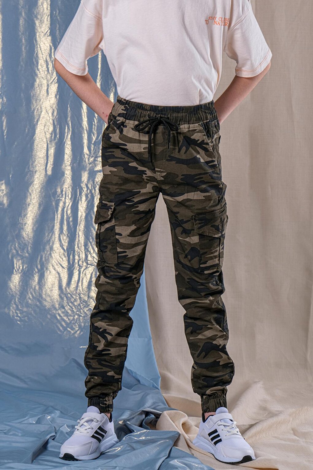 Boy's Camouflage Cargo Pants