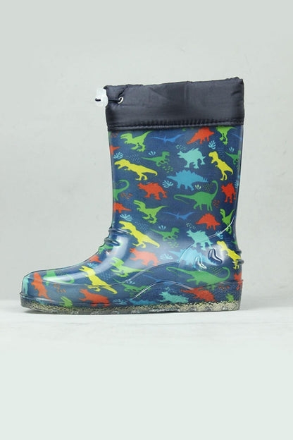 1855 Furry Cold Proof Waterproof Winter Rain Boots