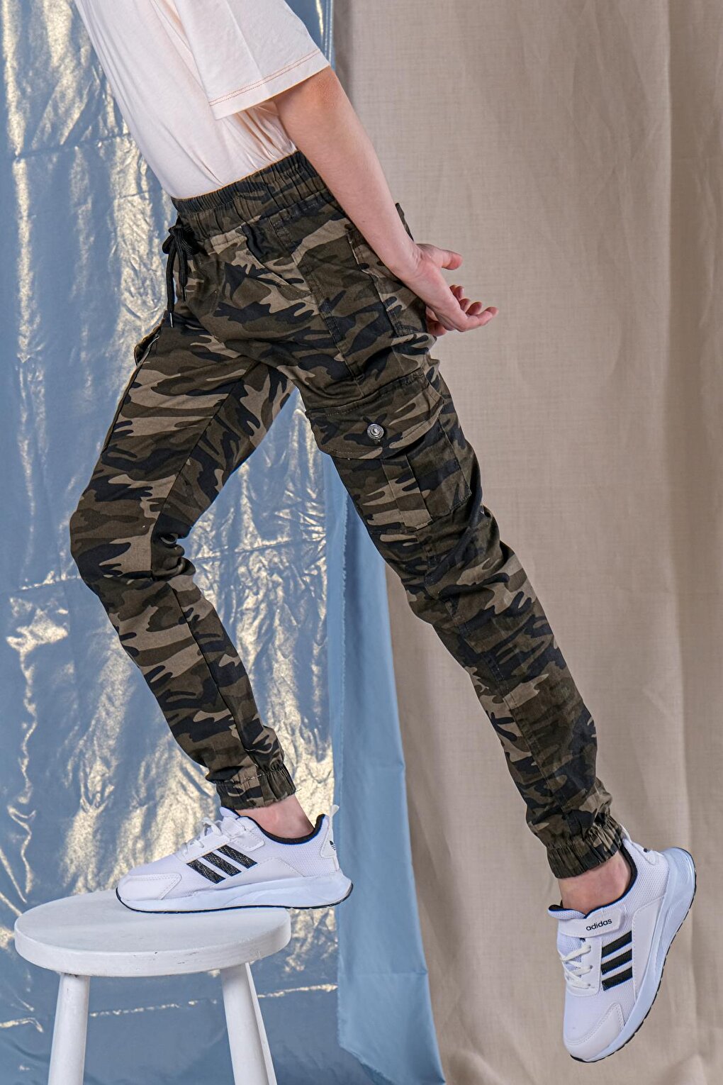 Boy's Camouflage Cargo Pants