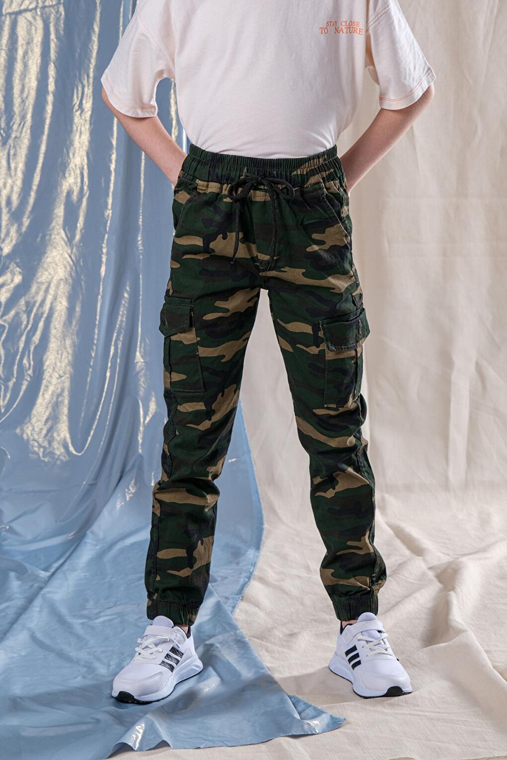 Boy's Camouflage Cargo Pants