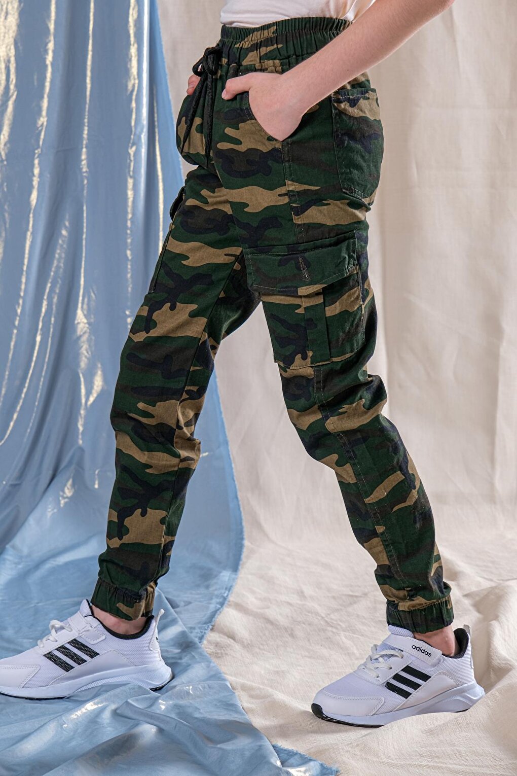 Boy's Camouflage Cargo Pants