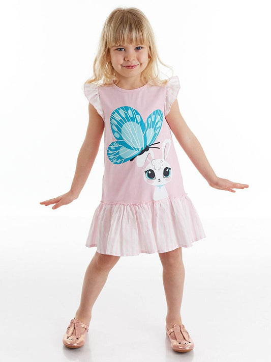 Rabbit &amp; Butterfly Girl Dress