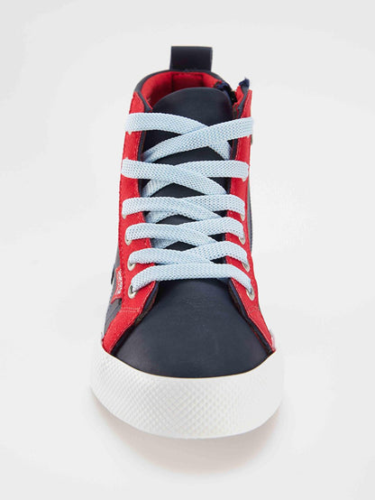 Firefighter Boys Navy Blue Sneakers