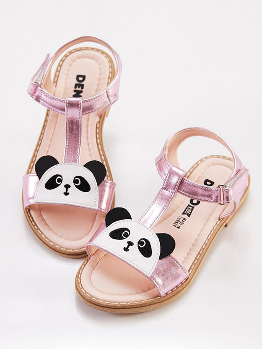 Panda Girl Sandals