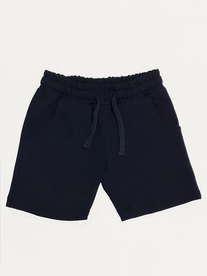 Basic Boy's Navy Blue Shorts